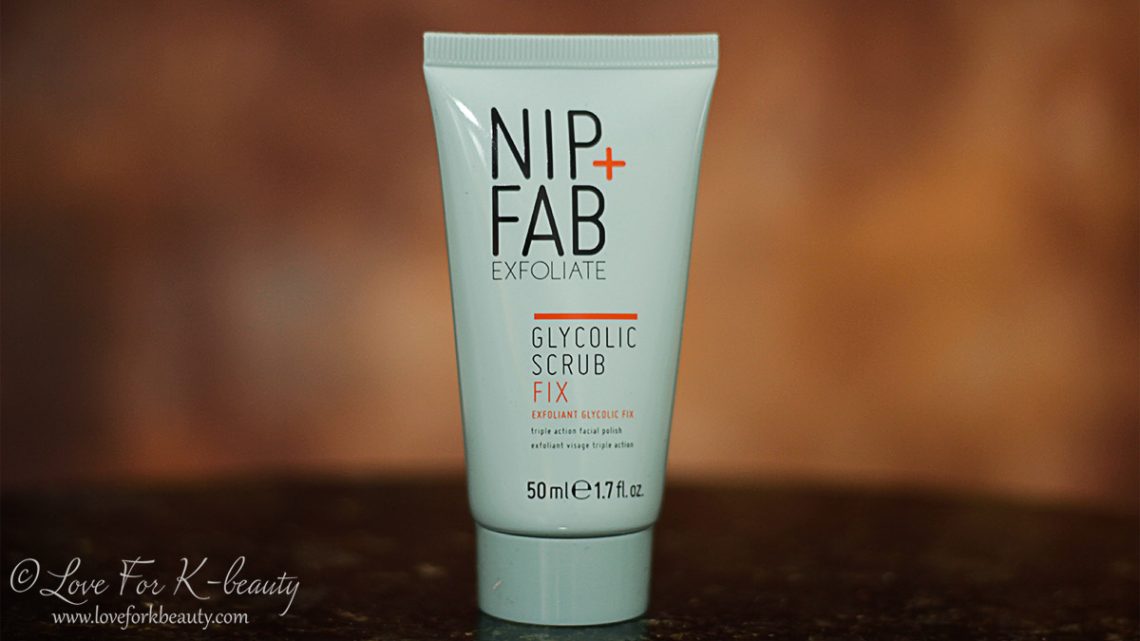 Nip and Fab Exfoliate glycolic scrub fix