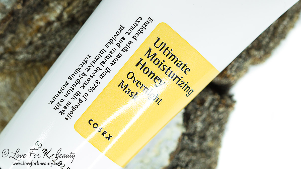 COSRX Ultimate Moisturizing Honey Overnight Mask