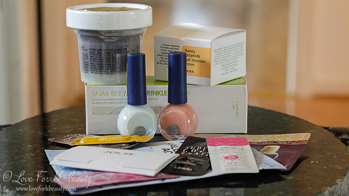 Korean beauty products from Jolse