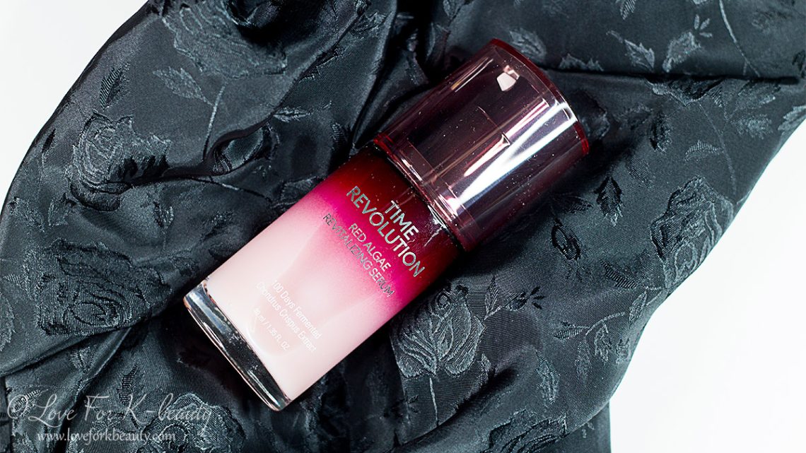 MISSHA Time Revolution Red Algae Revitalizing Serum review